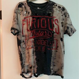 Distressed Motorcycle Tee